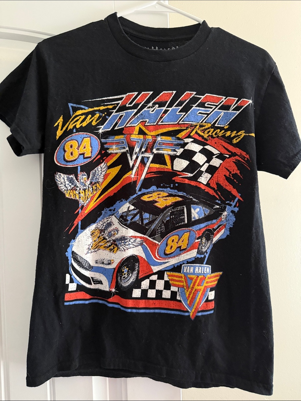 Van Halen Racing Graphic Tee - Black